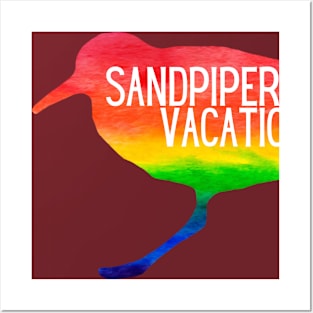 Sandpiper Pride Shirt Posters and Art